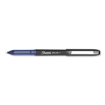 Sharpie® Roller Professional Design Roller Ball Pen, Stick, Medium 0.7 Mm, Blue Ink, Black Barrel, Dozen freeshipping - TVN Wholesale
